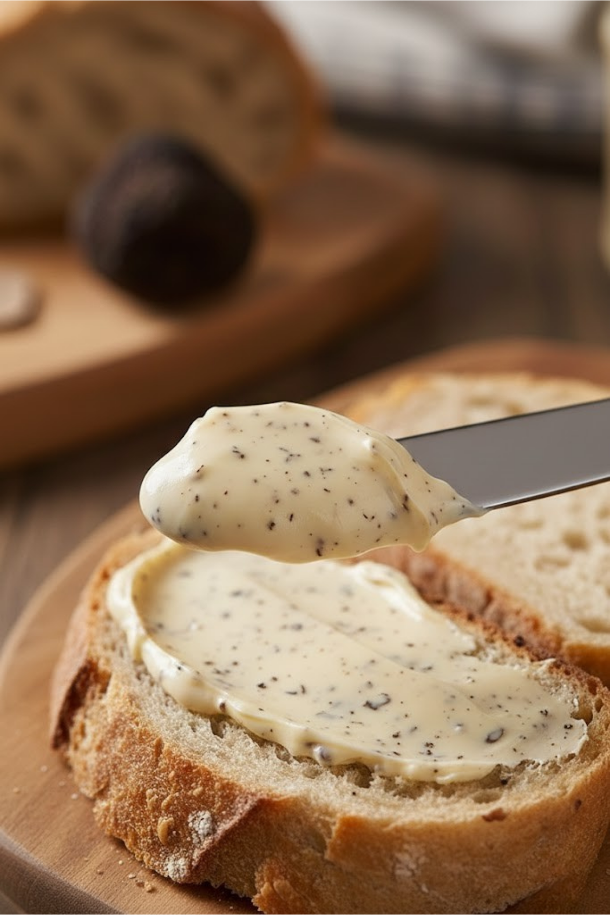 Turffle World Trüf Mantarlı Tereyağı 150 gr - %100 Doğal İnek Sütü - Gurme Şef Tereyağı - Tuzsuz Kahvaltılık ve Yemeklik