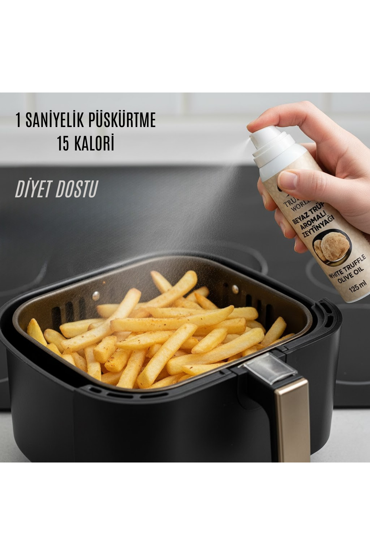 Truffle World Beyaz Trüf Yağı Spreyi 125 ml