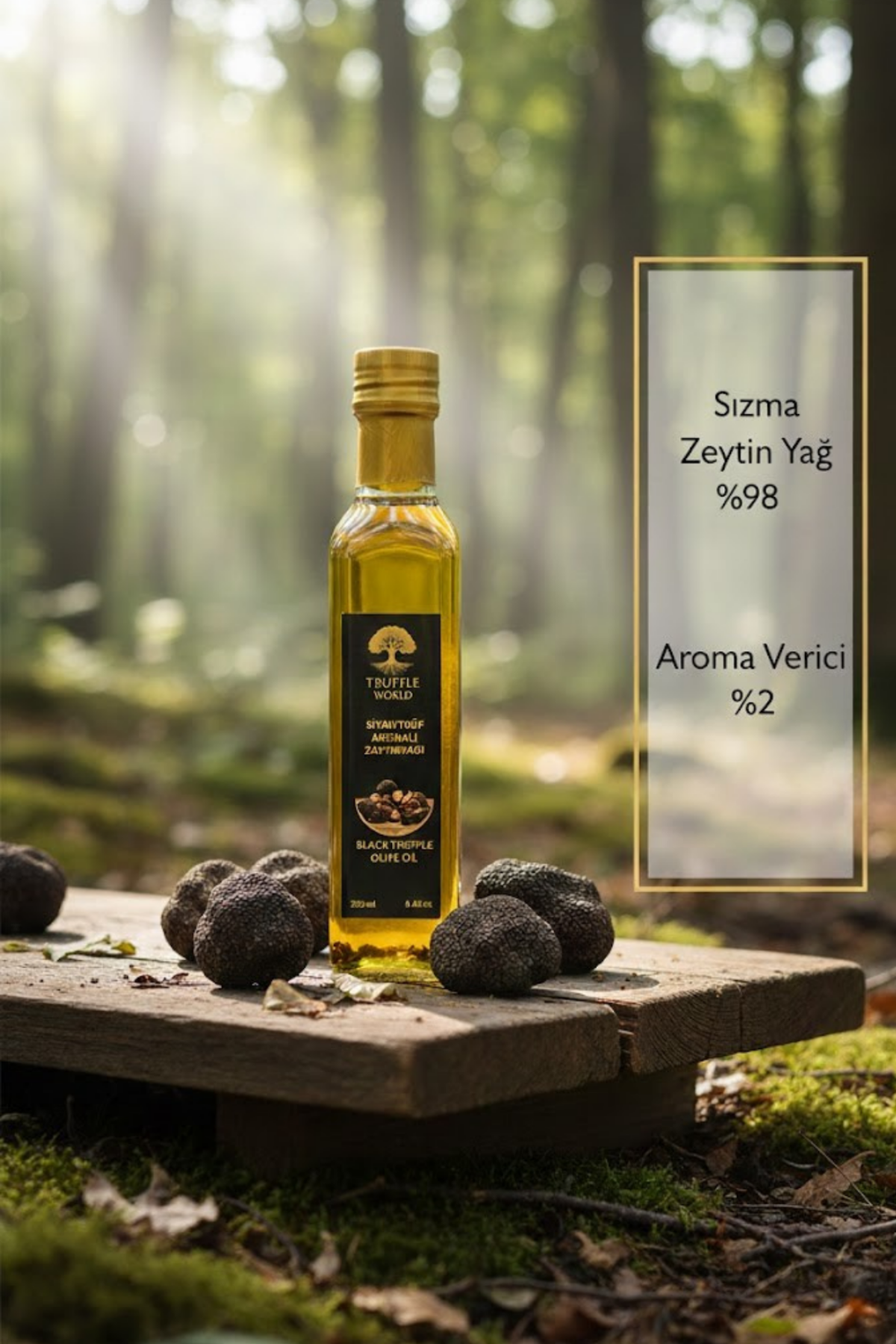 Truffle World Siyah Trüf Yağı 250 ml