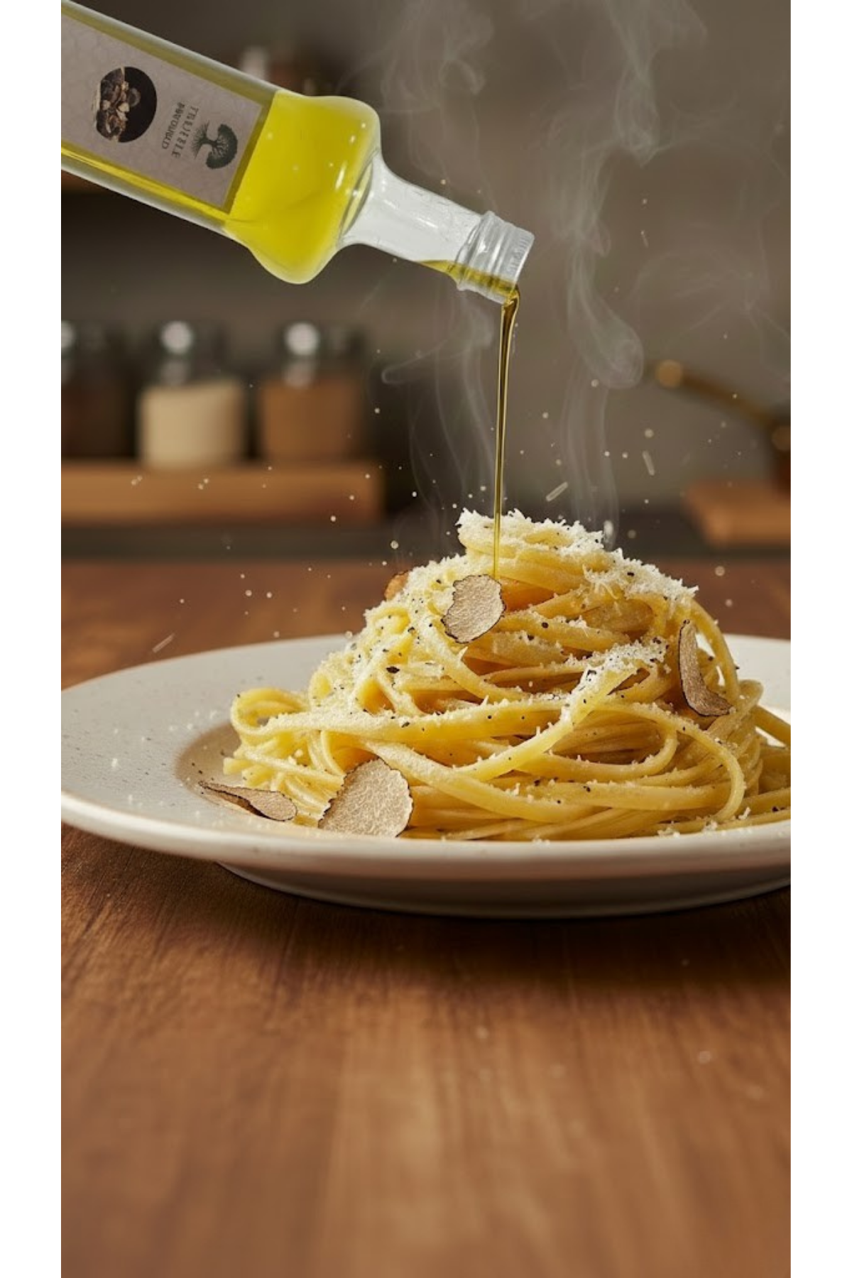 Truffle World Beyaz Trüf Aromalı Sızma Zeytinyağı 100 ml - Gurme Lezzet