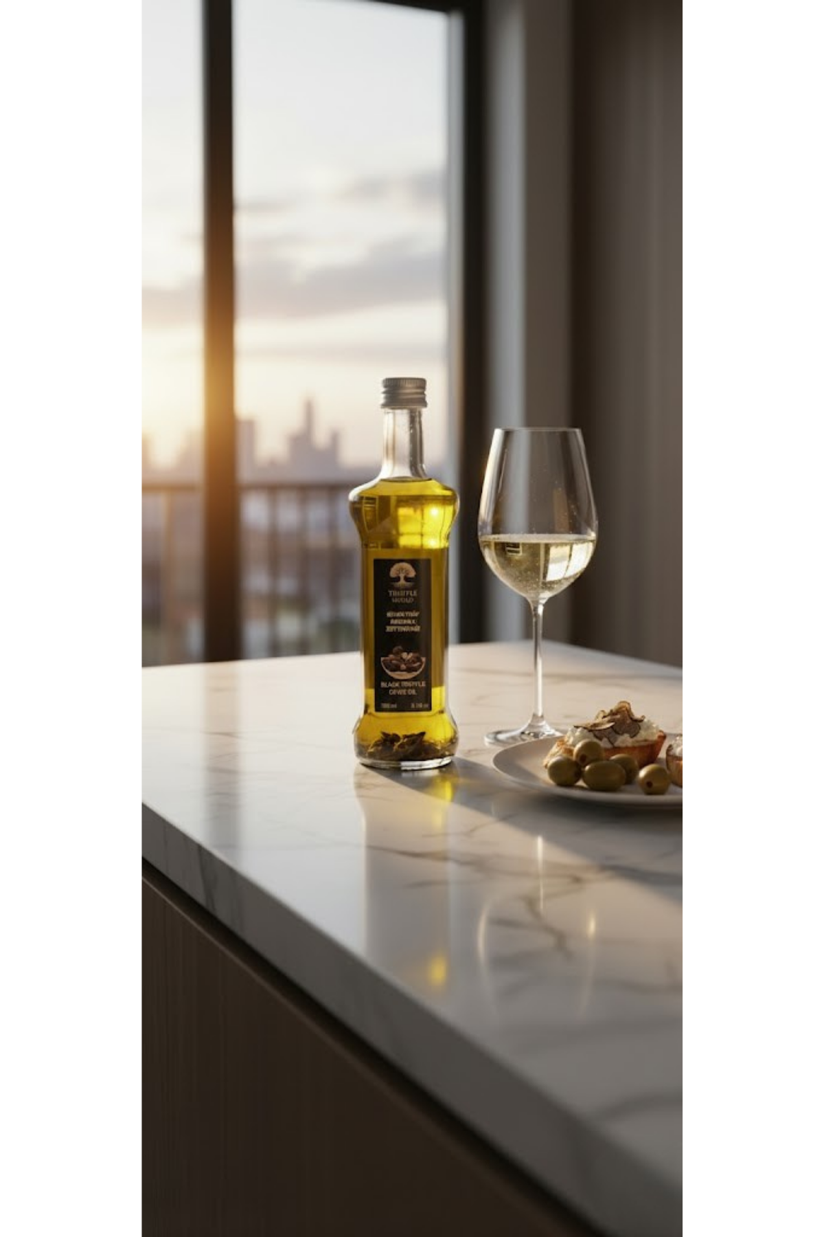 Truffle World Siyah Trüf Aromalı Sızma Zeytinyağı 100 ml - Gurme Lezzet