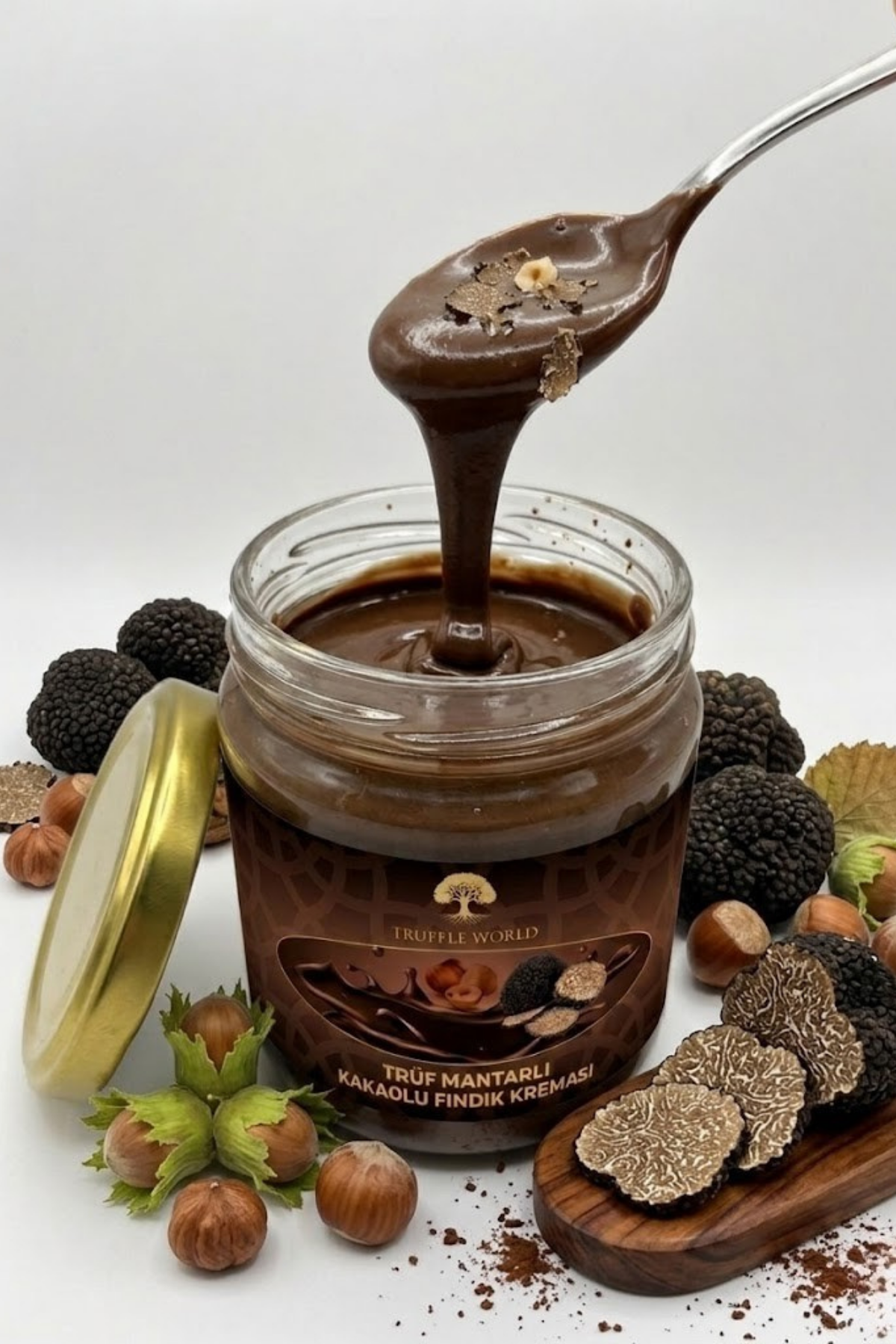 Truffle World – Trüf Mantarlı Kakaolu Fındık Kreması (Gurme Serisi)