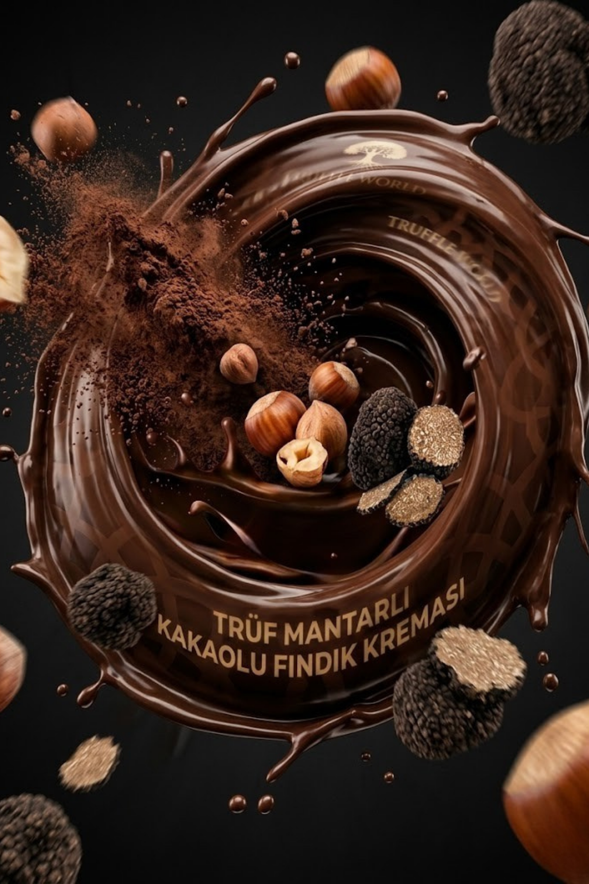 Truffle World – Trüf Mantarlı Kakaolu Fındık Kreması (Gurme Serisi)