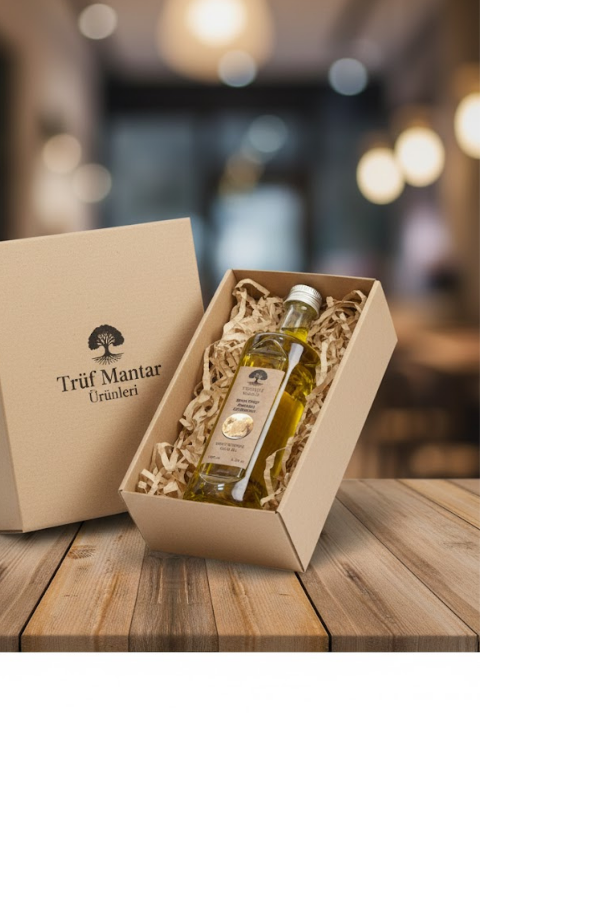 Truffle World Beyaz Trüf Aromalı Sızma Zeytinyağı 100 ml - Gurme Lezzet