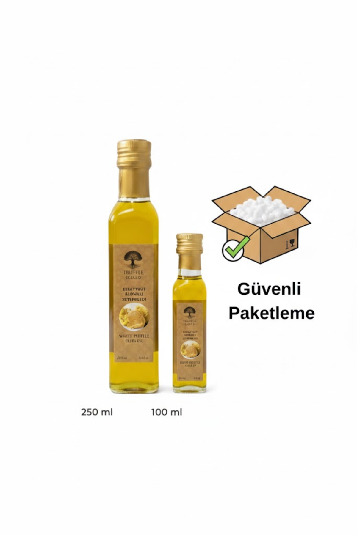 Truffle Wordl Premium Beyaz Trüf Aromalı Sızma Zeytinyağı 250ml.