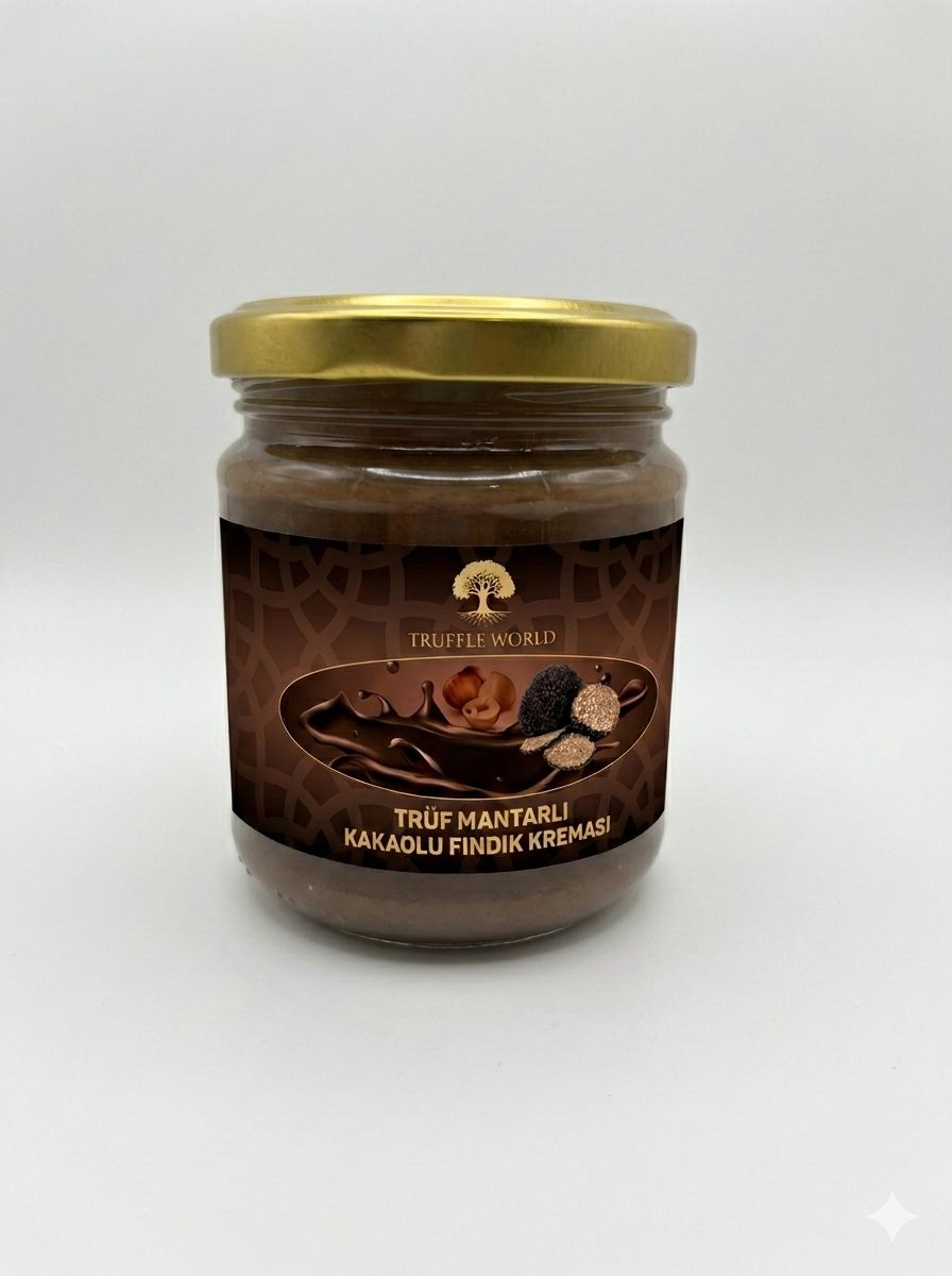 Truffle World – Trüf Mantarlı Kakaolu Fındık Kreması (Gurme Serisi)